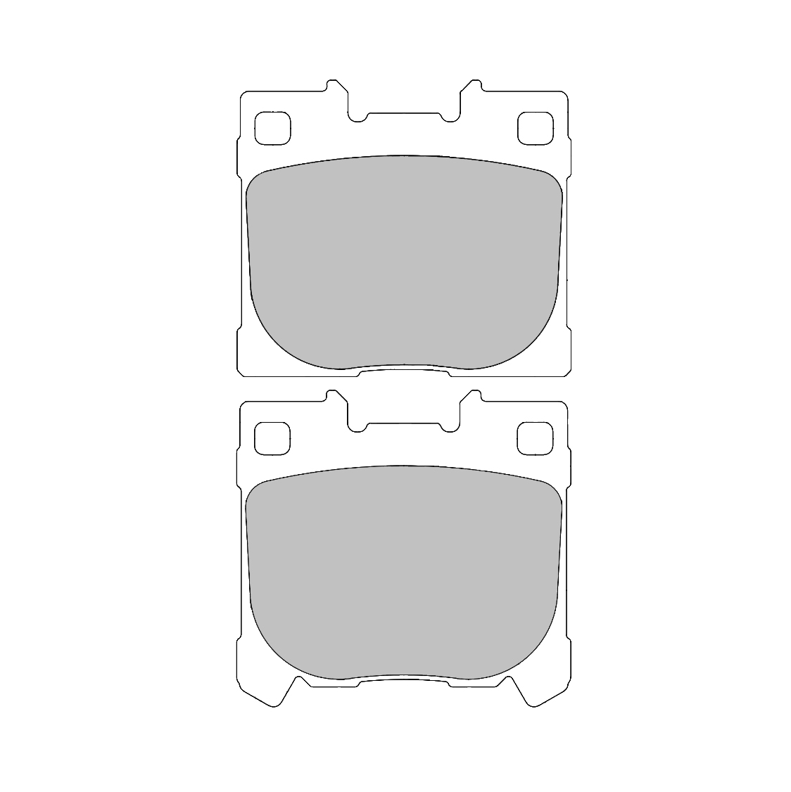 Pastillas de freno traseras 6714 Pro Comp S1 – Toyota Yaris GR (PBS)