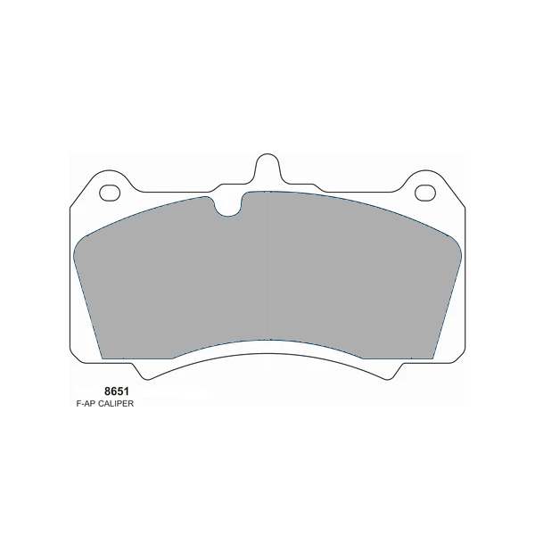 Pastillas de freno para pinza AP Racing Radi-cal CP8520 / CP8521 / CP8522 y Radi-cal 2 CP9560 / CP9561 / CP9562 / CP7555D70